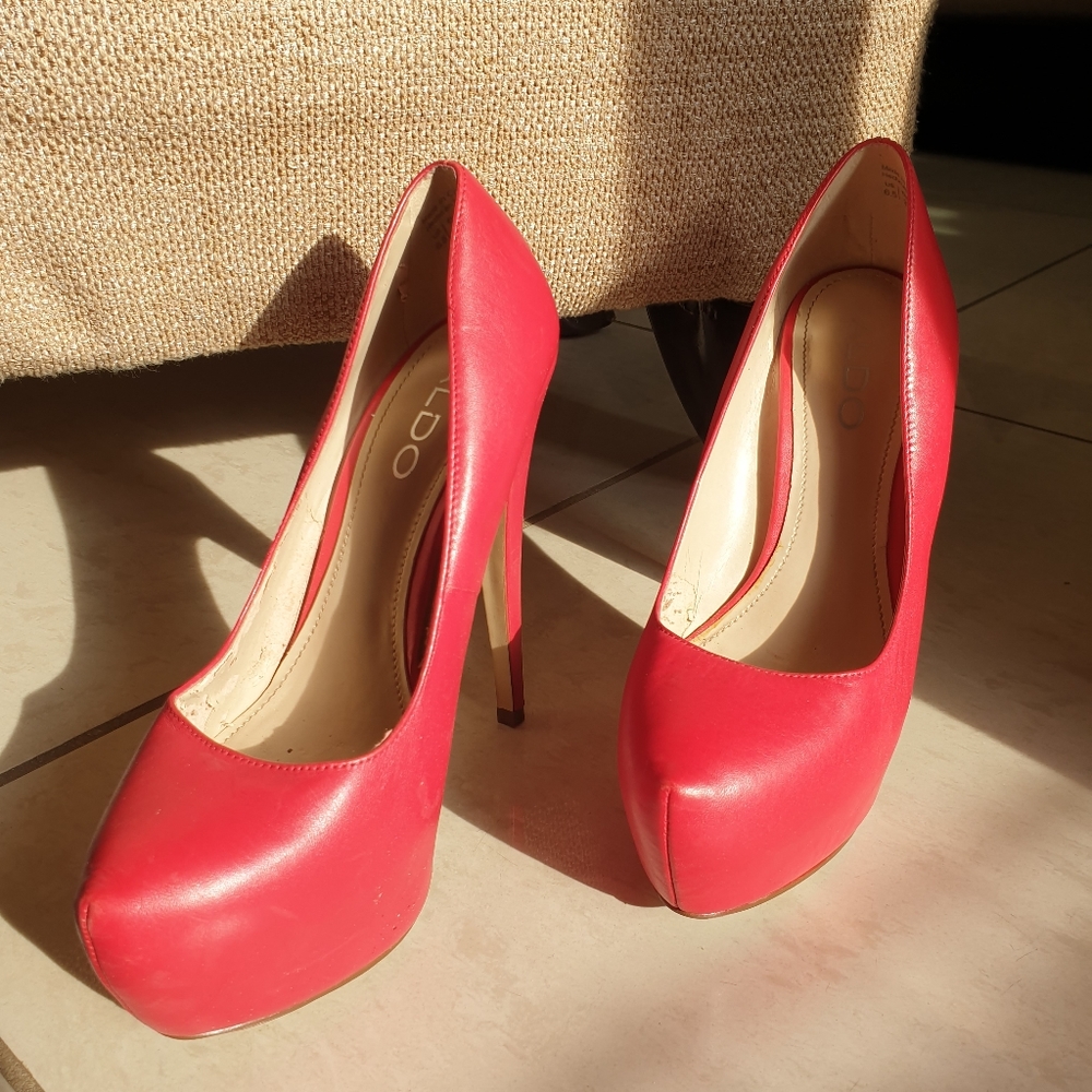 Aldo leather heels - Picture 3 of 8